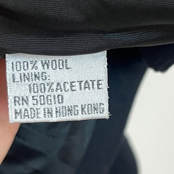 Vinatge Nolan Miller Chic Suit Wool Embllished With Rhinestone Snake skin Beads - Picture 7 of 11